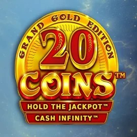 Logo of 20 Coins Grand Gold Edition from Wazdan at Flagman Casino