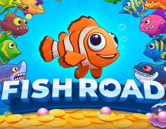 Fish Road slot icon by InOut, available at Flagman Casino