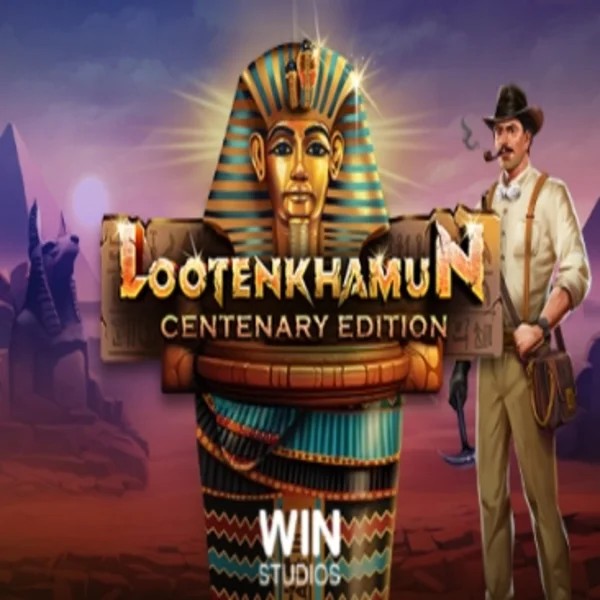 LootEnKhamun Centenary slot logo by bwin.party at Flagman Casino