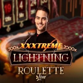 XXXtreme Lightning Roulette slot visual from Evolution available on flagmanskasyno.pl